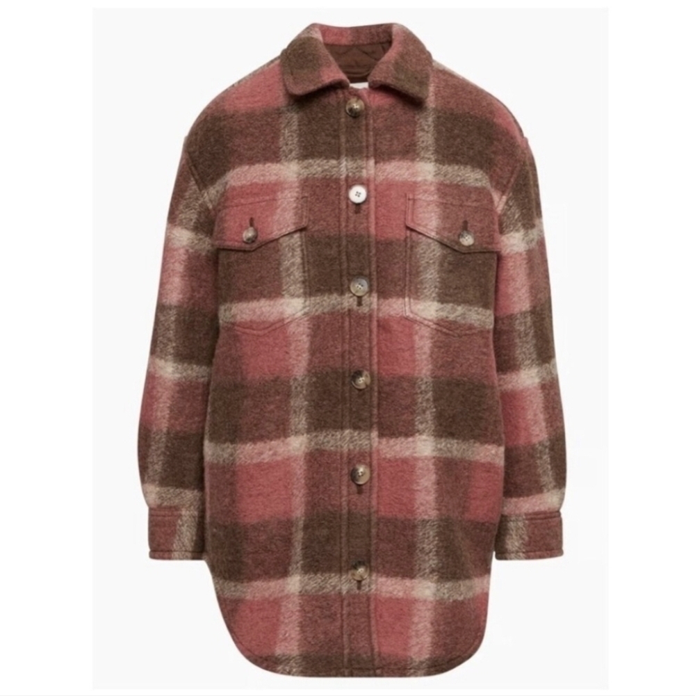 Aritzia Wilfted Ganna Wool Shacket/jacket Size XS